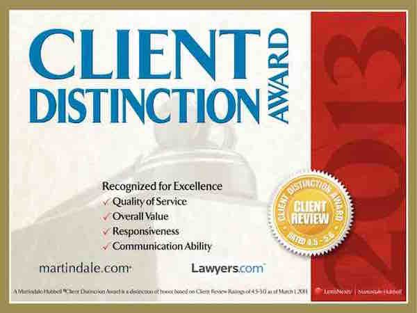 wayne-pa-probate-lawyers-2013-client-distinction